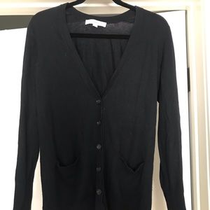 navy Ann Taylor cardigan size small